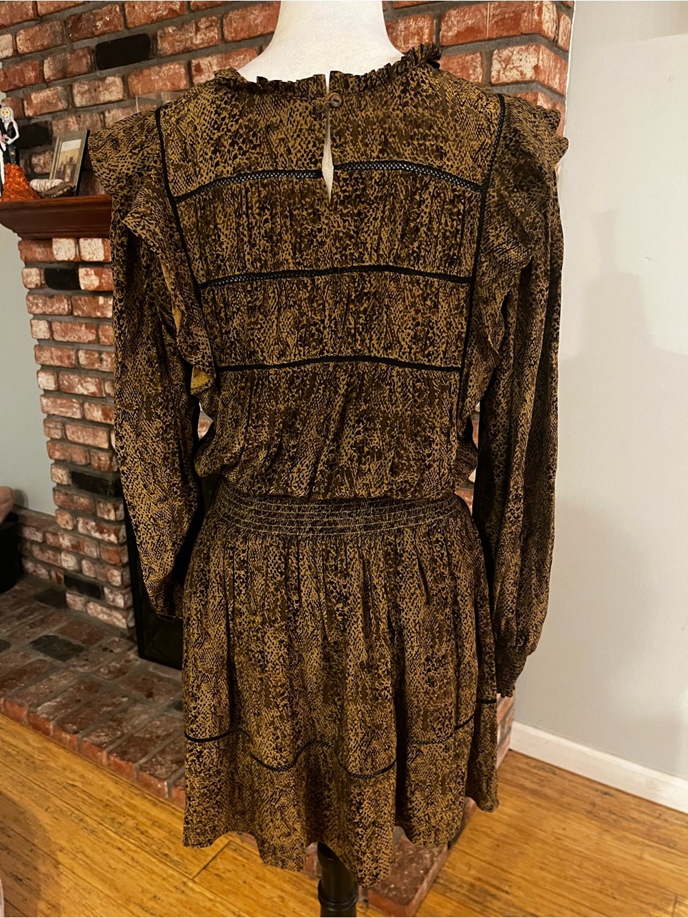 Rails $250 Faren Dress in Sepia Python - Picture 4 of 6